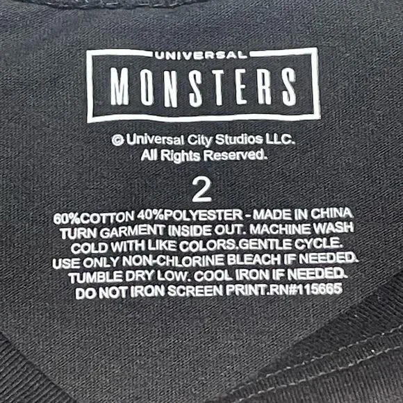 Torrid Frankenstein Classic Fit Cotton Crew Neck Tee N0291 - Picture 4 of 7